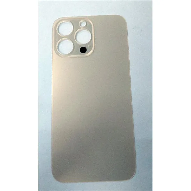 Tapa trasera o tapa bateria dorada para IPhone 14 Pro Max facil instalacion
