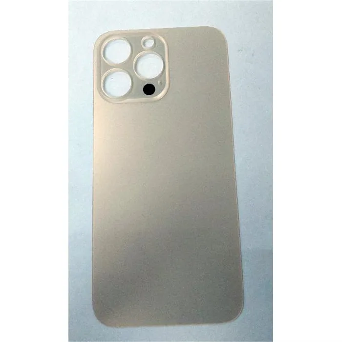 Tapa trasera o tapa bateria dorada para IPhone 14 Pro Max facil instalacion