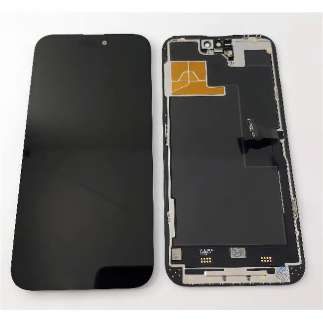 Pantalla lcd mas tactil negro autosoldada para Iphone 14 Pro Max calildad premium