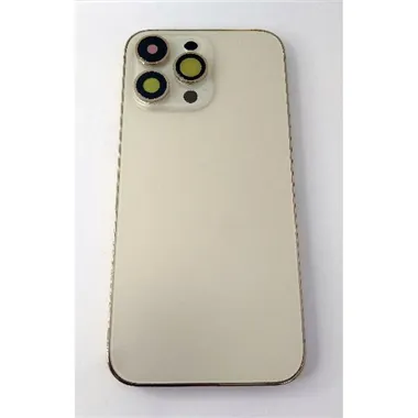 Carcasa trasera o tapa trasera dorada para IPhone 14 Pro Max A2893 A2894 A2895 A2896 A2651