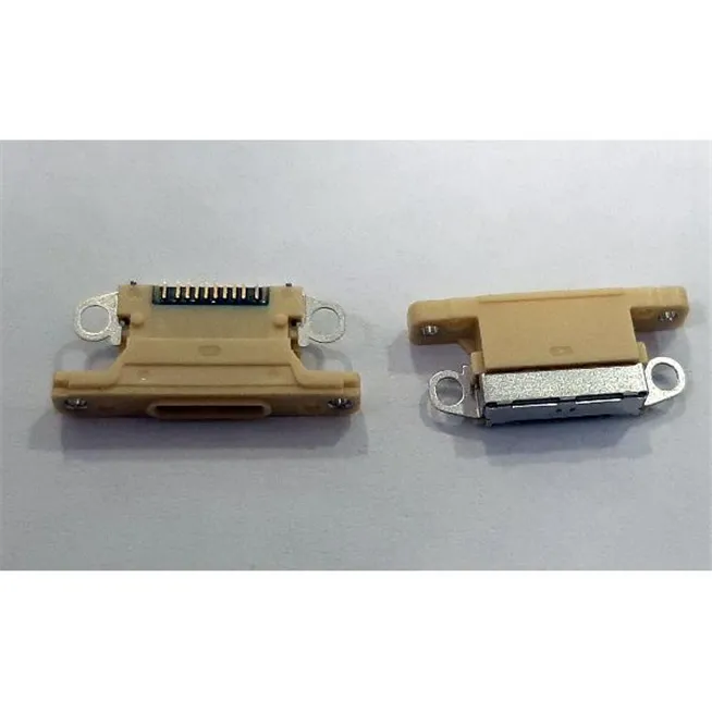Conector carga amarillo para IPhone XR A2105 A2108 calidad premium