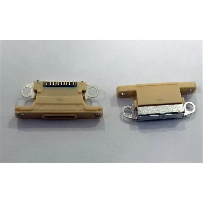 Conector carga amarillo para IPhone XR A2105 A2108 calidad premium