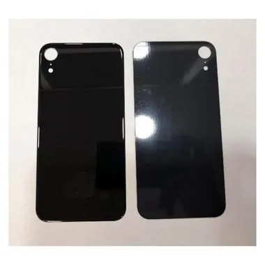 Tapa trasera o tapa bateria negra facil instalacion para IPhone XR A2105 A2108