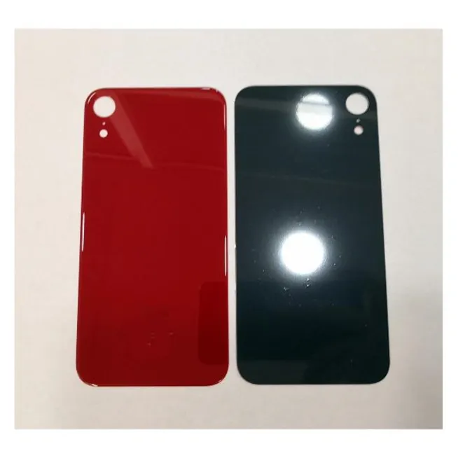 Tapa trasera o tapa bateria roja facil instalacion para IPhone XR A2105 A2108
