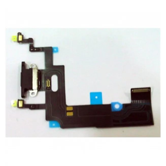 IPhone XR flex puerto carga negro premium