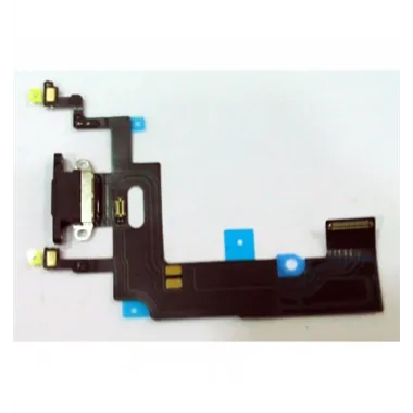 IPhone XR flex puerto carga negro premium