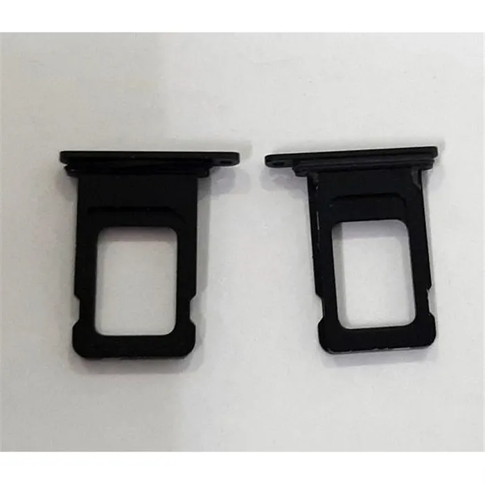 Soporte o bandeja single sim negra para IPhone XR A2105 A2108 calidad premium