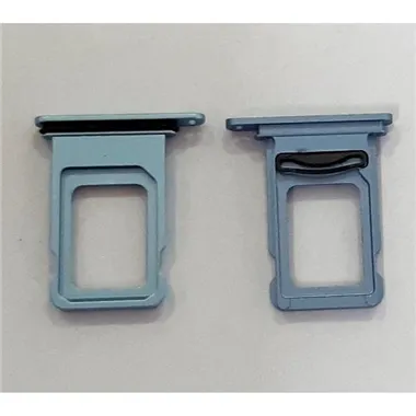 Soporte o bandeja dual sim azul para IPhone XR A2105 A2108 calidad premium