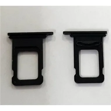 Soporte o bandeja dual sim negra para IPhone XR A2105 A2108 calidad premium
