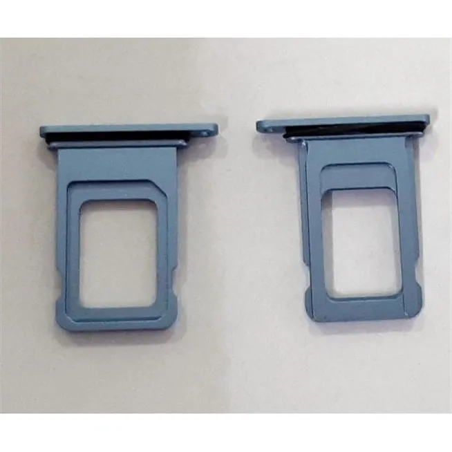 Soporte o bandeja single sim azul para IPhone XR A2105 A2108 calidad premium