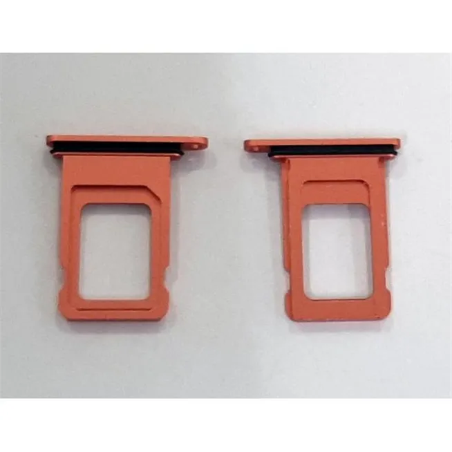 Soporte o bandeja single sim rosa para IPhone XR A2105 A2108 calidad premium