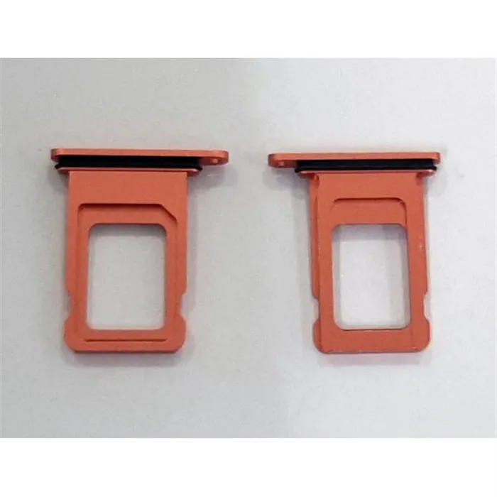 Soporte o bandeja single sim rosa para IPhone XR A2105 A2108 calidad premium