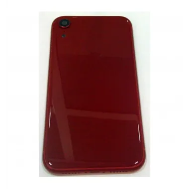 IPhone XR A2105 A2108 carcasa central o marco + tapa trasera o tapa bateria roja