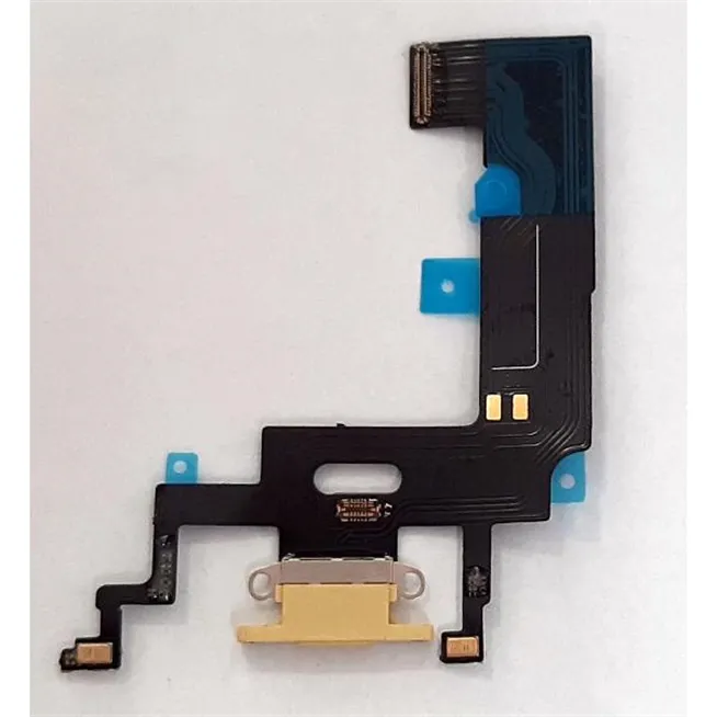 Flex puerto carga amarillo para IPhone XR A2105 A2108 compatible