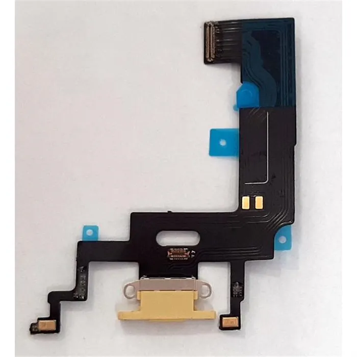 Flex puerto carga amarillo para IPhone XR A2105 A2108 compatible