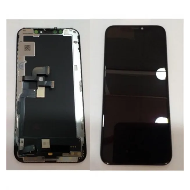 iPhone XS A2097 A2100 pantalla lcd calidad OLED + tactil negro compatible