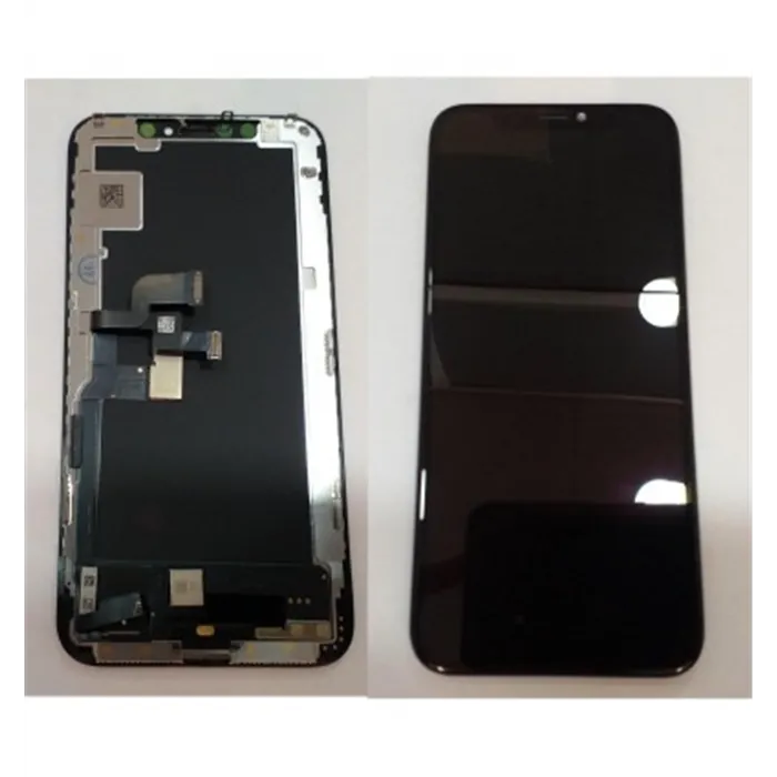 iPhone XS A2097 A2100 pantalla lcd calidad OLED + tactil negro compatible