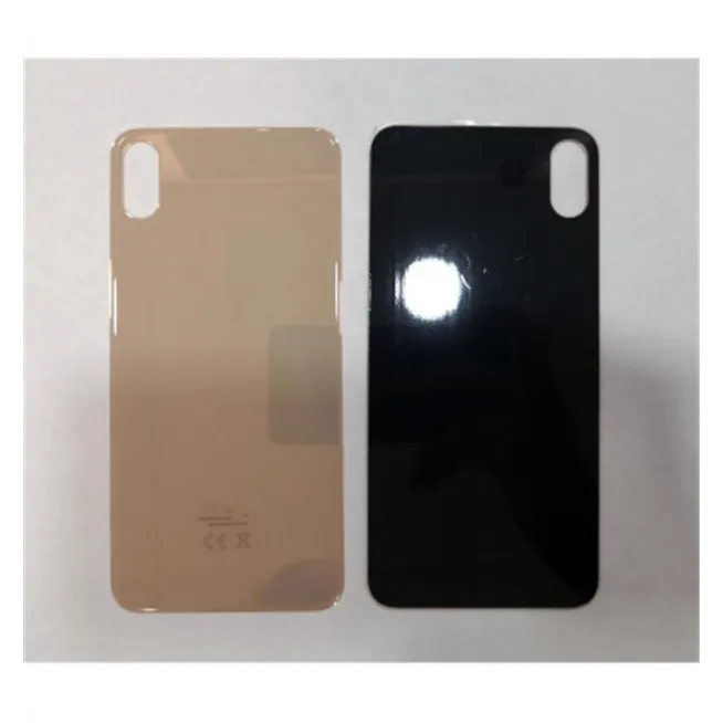 Tapa trasera o tapa bateria dorada facil instalacion para IPhone XS Max A2101 A2104