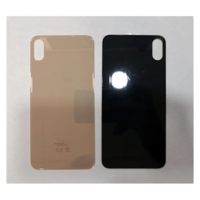 Tapa trasera o tapa bateria dorada facil instalacion para IPhone XS Max A2101 A2104