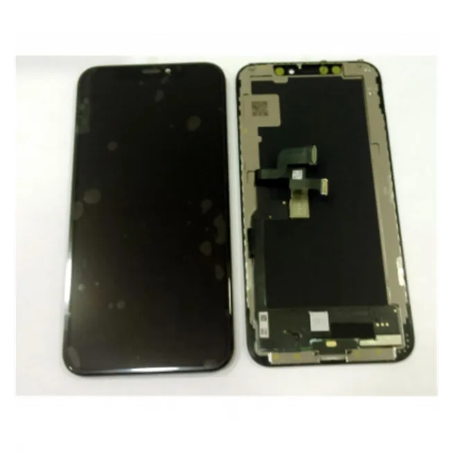 Pantalla LCD para IPhone XS A2097 A2100 calidad soft OLED mas tactil negro compatible
