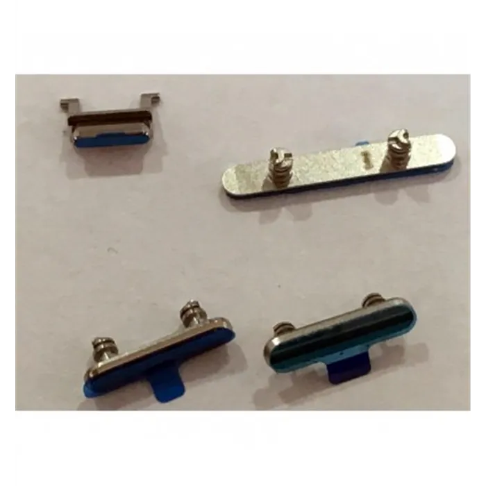 IPhone XS set botones platas premium