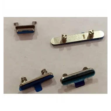 IPhone XS set botones platas premium