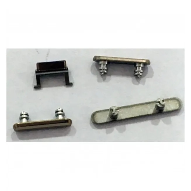 IPhone XS set botones dorados premium