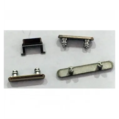 IPhone XS set botones dorados premium
