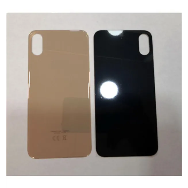 Tapa trasera o tapa bateria dorada facil instalacion para IPhone XS A2097 A2100