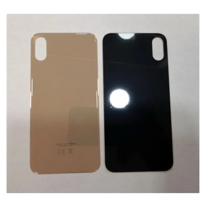 Tapa trasera o tapa bateria dorada facil instalacion para IPhone XS A2097 A2100