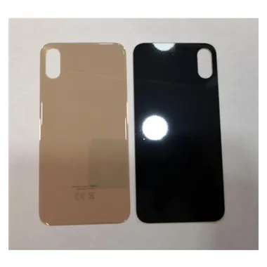 Tapa trasera o tapa bateria dorada facil instalacion para IPhone XS A2097 A2100