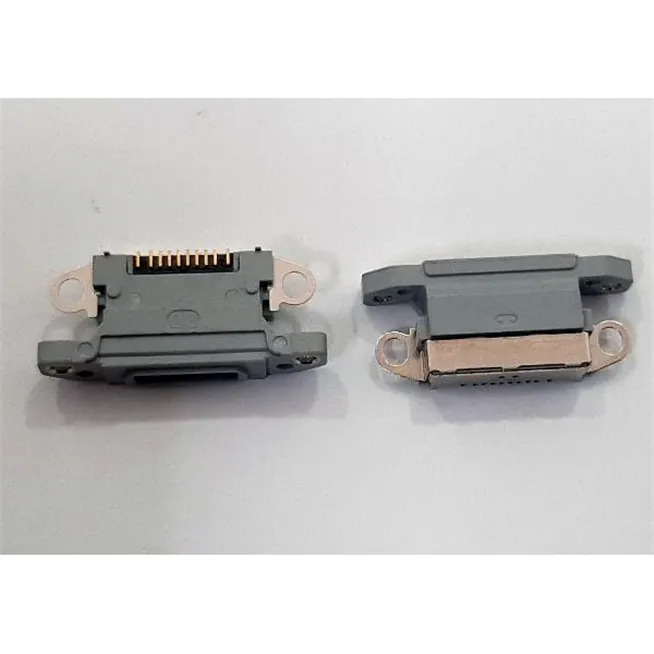 Conector carga gris para IPhone XS A2097 A2100 XS MAX A2101 A2104 calidad premium