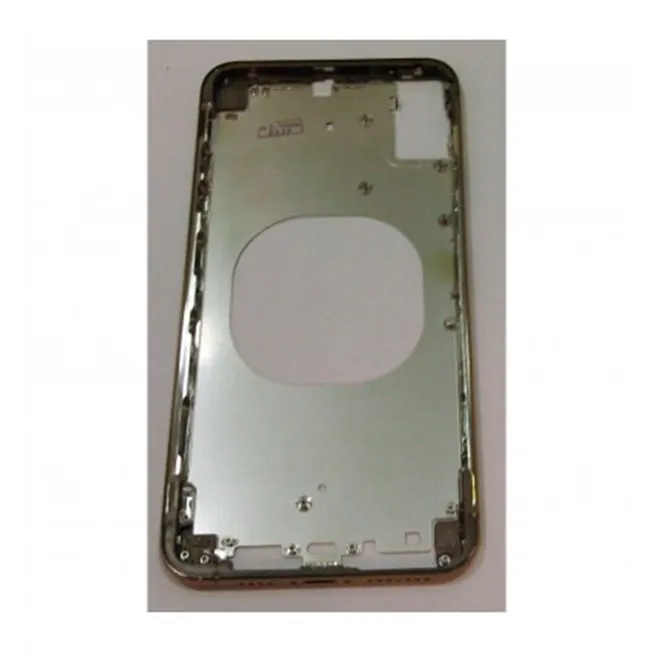 iPhone XS MAX A2101 A2104 carcasa central o marco dorada premium