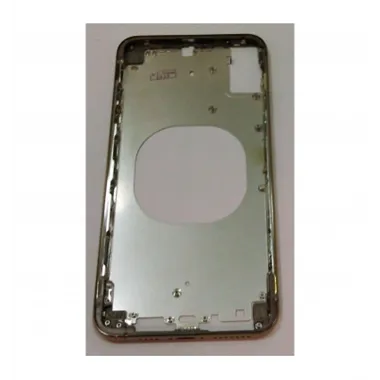 iPhone XS MAX A2101 A2104 carcasa central o marco dorada premium