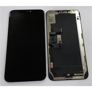 Pantalla lcd para iPhone XS MAX A2101 A2104 mas tactil negro calidad Soft Oled Alta Calidad