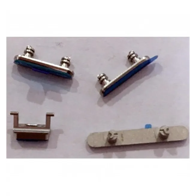 IPhone XS Max set botones plata premium