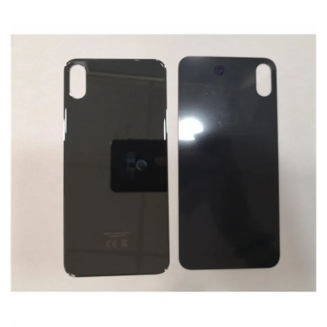 Tapa trasera o tapa bateria negra facil instalacion para IPhone XS Max A2101 A2104