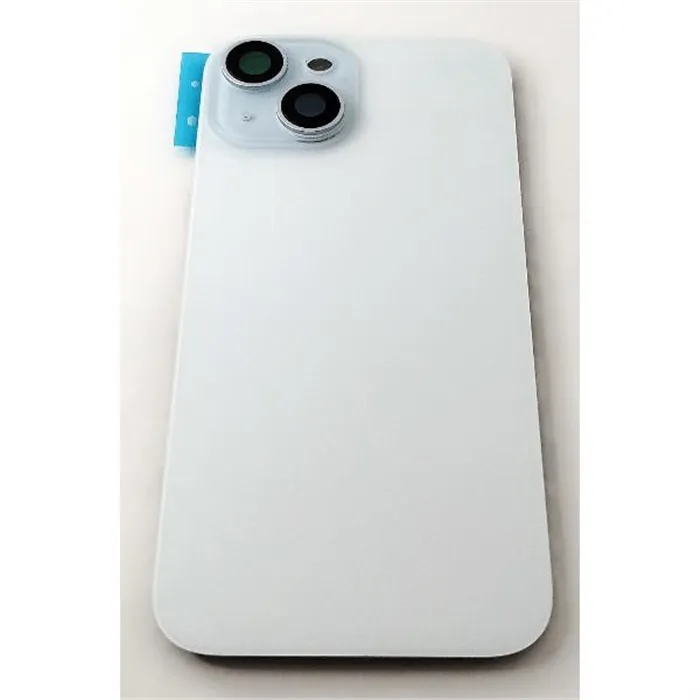 Tapa trasera o tapa bateria blanca para iPhone 15 A3090 A2846 A3089 A3092