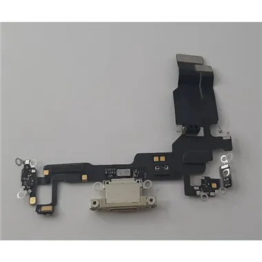 Flex puerto carga amarillo para IPhone 15 A3090 A2846 A3089 A3092 calidad premium