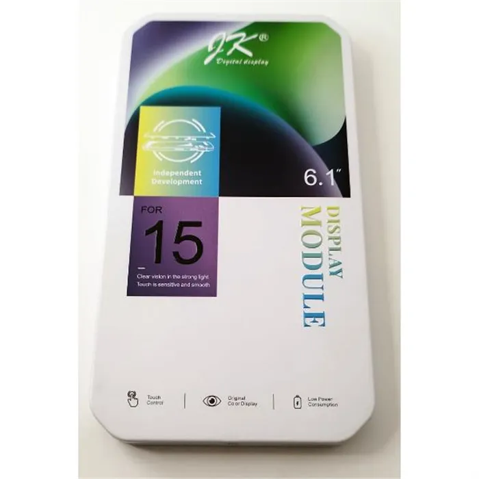 Pantalla LCD INCELL para Iphone 15 A3090 A2846 A3089 A3092 JK FHD mas tactil negro 