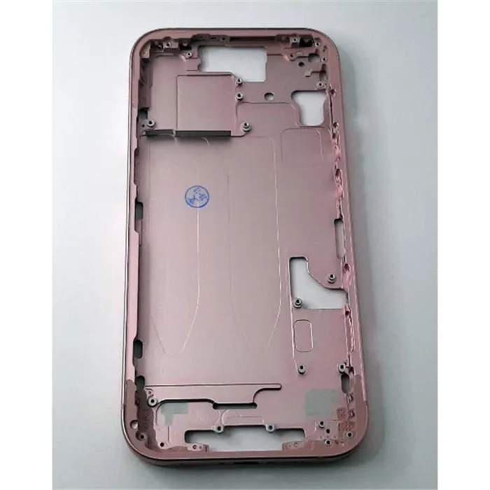 Carcasa central o marco rosa para IPhone 15 A3090 A2846 A3089 A3092 calidad premium