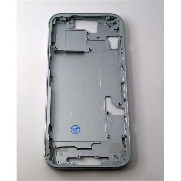 Carcasa central o marco azul para IPhone 15 A3090 A2846 A3089 A3092 calidad premium