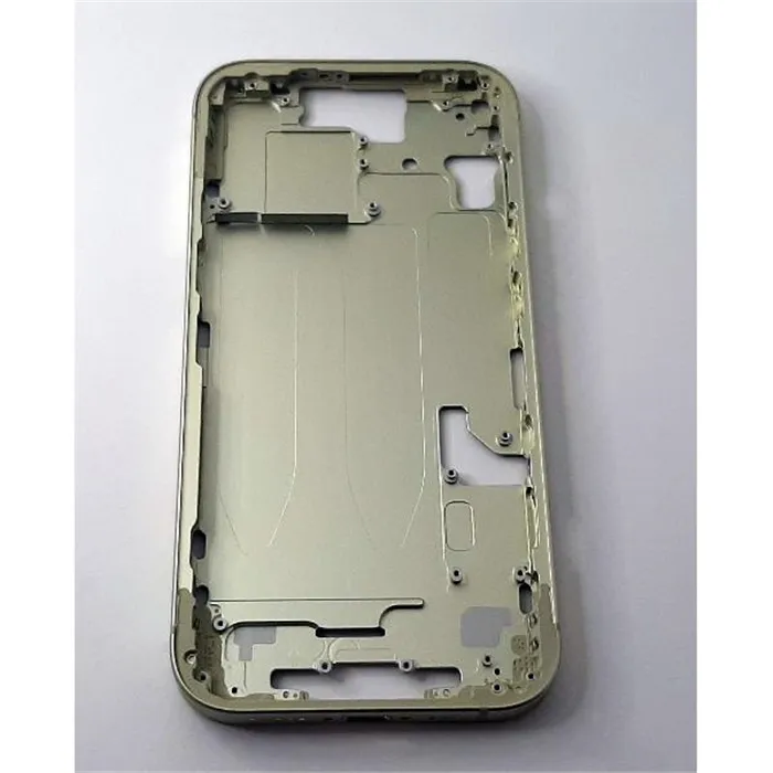 Carcasa central o marco amarilla para IPhone 15 A3090 A2846 A3089 A3092 calidad premium
