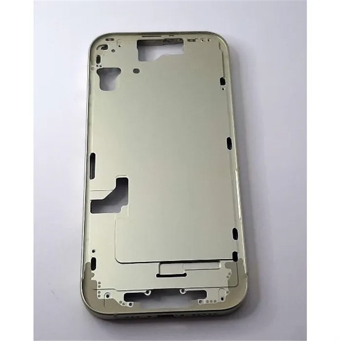 Carcasa central o marco amarilla para IPhone 15 A3090 A2846 A3089 A3092 calidad premium