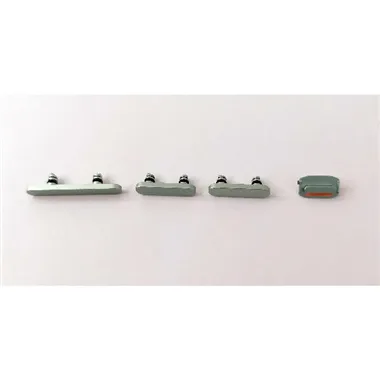 Set 4 botones verdes para IPhone 15 A3090 A2846 A3089 A3092 IPhone 15 Plus A3094 A2847 A3093 A3096 calidad premium