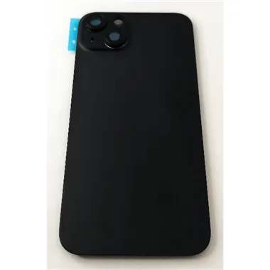 Tapa trasera o tapa bateria negra para iPhone 15 Plus A3094 A2847 A3093 A3096