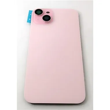 Tapa trasera o tapa bateria rosa para iPhone 15 Plus A3094 A2847 A3093 A3096