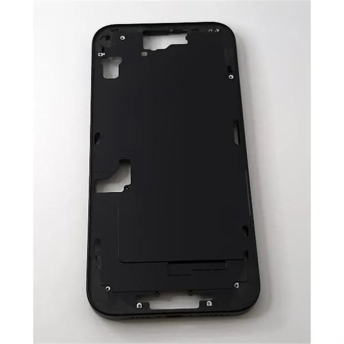 Carcasa central o marco negro para IPhone 15 Plus A3094 A2847 A3093 A3096 calidad premium