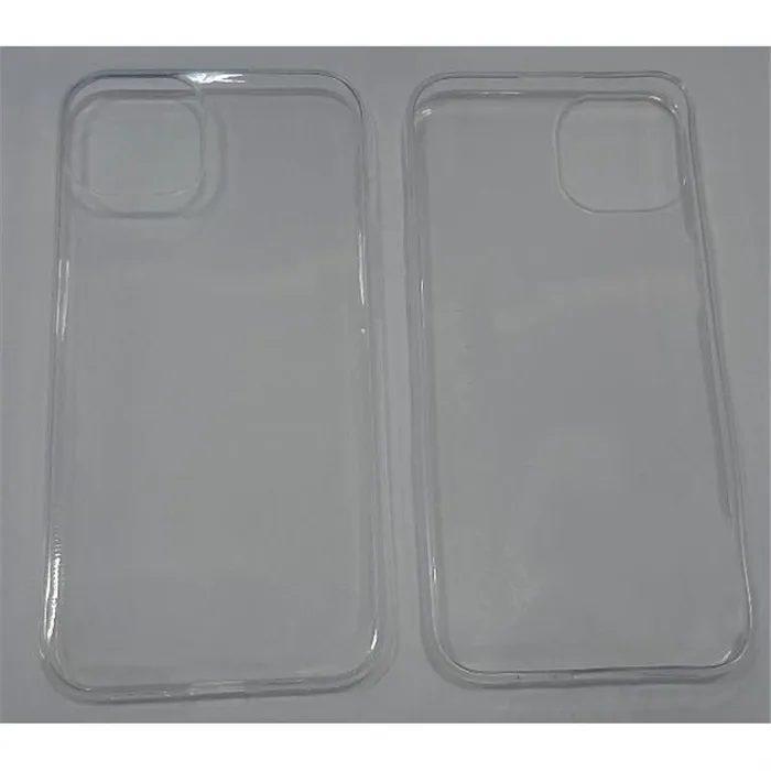 Funda protectora trasera transparente 0.5mm para IPhone 15 Plus A3094 A2847 A3093 A3096