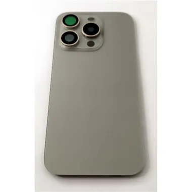 Tapa trasera o tapa bateria gris para iPhone 15 Pro 